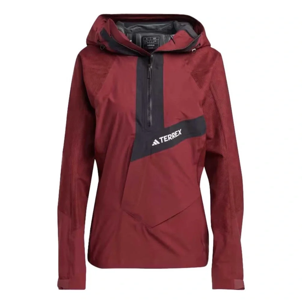TT: adidas - Women's Terrex Techrock Rain.Rdy Anorak Waterproof Jacket (HU18… - Picture 8 of 16